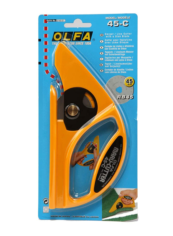 Olfa 45-C Carpet Cutter, Orange