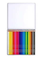 Staedtler Journey ST-146C-M24 Color Pencils Set, Metal Box, Assorted Colors, 24 Pieces, Multicolor
