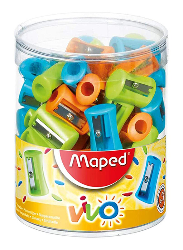 

Maped 75-Piece One Hole Vivo Pencil Sharpener Set, Multicolor