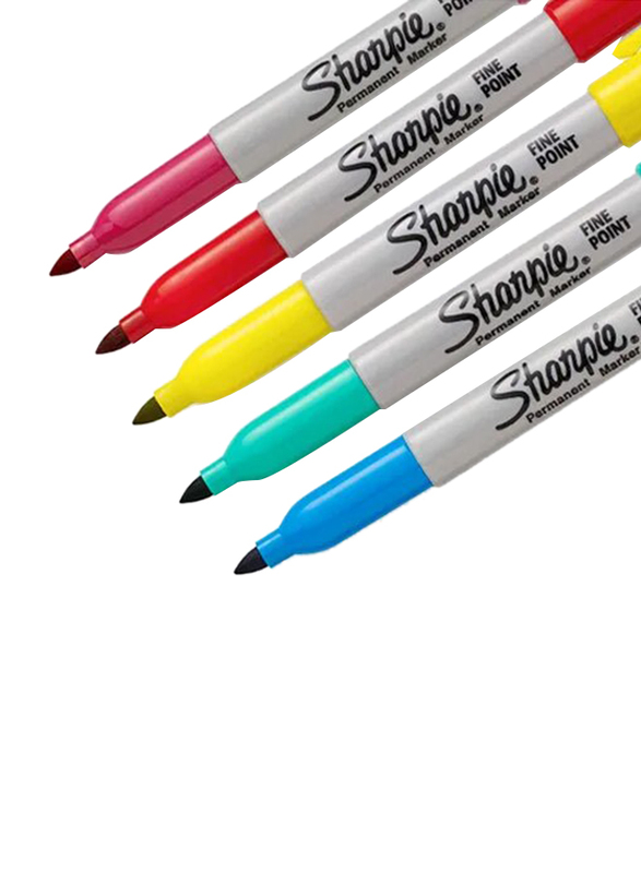 Sharpie Fine Permanent Marker, 24 Pieces, Multicolour