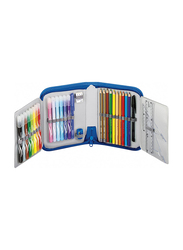Maped 31-Piece Karate 1 Etage Pencil Case with Accessories Set, Multicolor