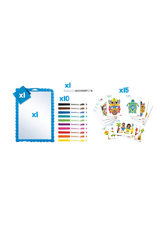Maped Creativ Artist Drawing Board Activity Kit, Multicolor