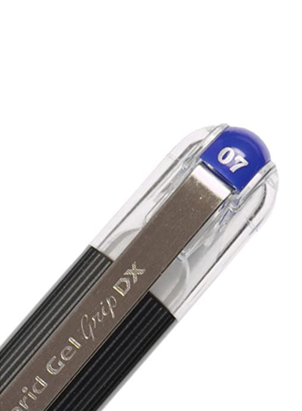Pentel 12-Piece Hybrid Gel Grip Dx Gel Pen Set, 0.7mm Tip, Blue