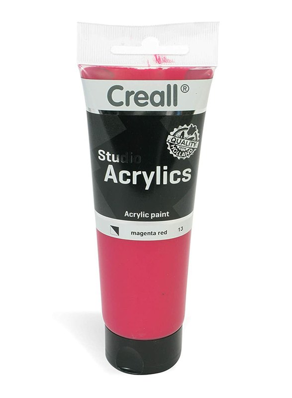 Creall A-33713 American Educational Products Studio Acrylics Paint Tube, 120ml, 13 Magenta Red