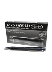 Uniball 12-Piece Jetstream Retractable Rollerball Pen Set, 1.0mm, SXN-210, Black