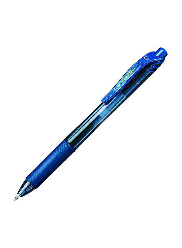 

Pentel Energel-X Retractable Roller Liquid Gel Pen, 0.7mm, BL107, Navy Blue