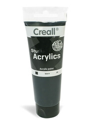 Creall A-33799 American Educational Products Studio Acrylics Tube Paint, 120ml, 99 Black