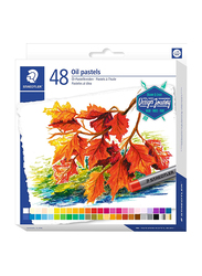 Staedtler 2420C48 Karat Studio Quality Oil Pastels Crayon Set, 48 Pieces, Multicolor
