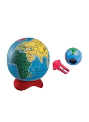 Maped Globe 1 Hole Pencil Sharpener, 034751TA, Multicolor