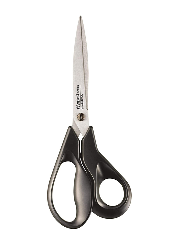Maped 8.25-inch Eco-Friendly Recycled Scissors, 499110, Black