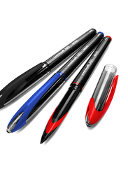 Uniball 3-Piece Air Micro Fine Rollerball Pen Set, 0.5mm, UBA-188-M, Blue/Black/Red