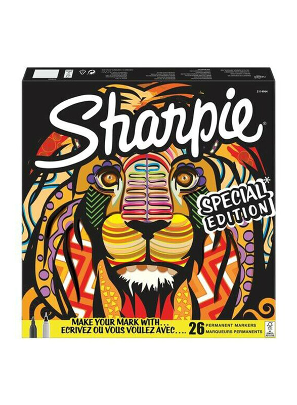 

Sharpie Lion Permanent Marker, 20 Pieces, Multicolour