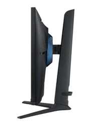 Samsung 27 inch Odyssey G4 Full HD Gaming Monitor with IPS Panel and Ergonomic Stand, LS27BG402EMXUE, Black