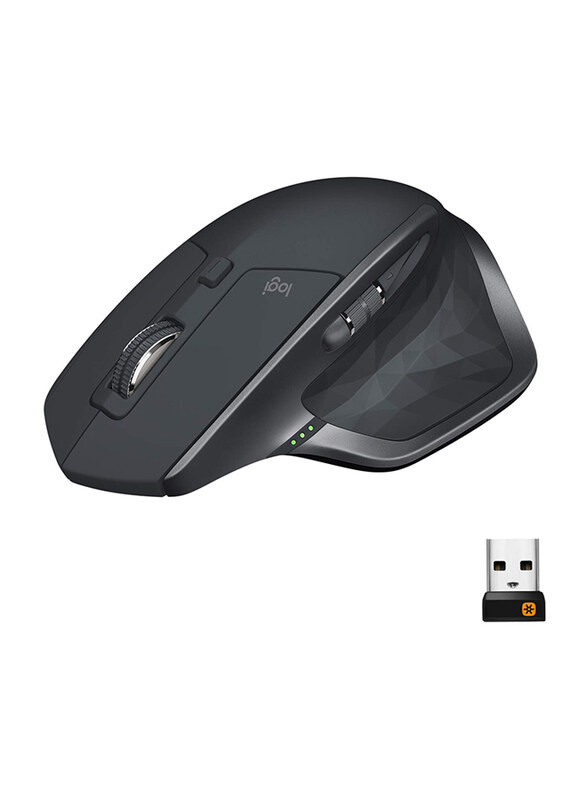 

Logitech MX Master 2S Wireless Optical Mouse, Graphite Black