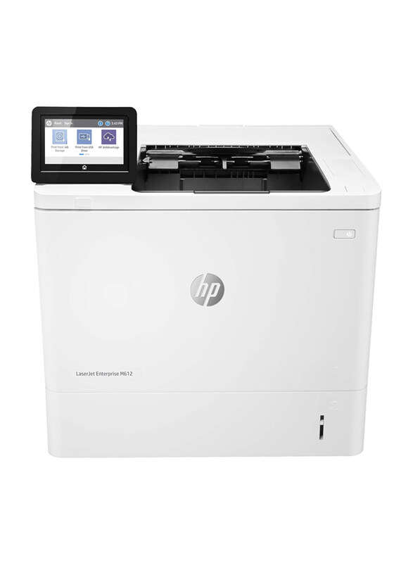 

HP LaserJet Enterprise M612dn Colour Printer, White