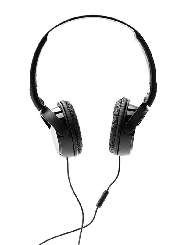 

Sony ZX110AP 3.5mm Jack Stereo On-Ear Headset with Mic, Black