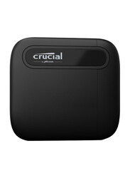 Crucial X6 1TB External Portable SSD, USB 3.2, Black