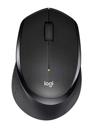 Logitech M330 Silent Plus Wireless Optical Mouse, Black
