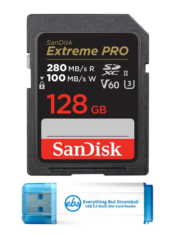 

SanDisk 128GB Extreme PRO UII SDXC Memory Card, Black