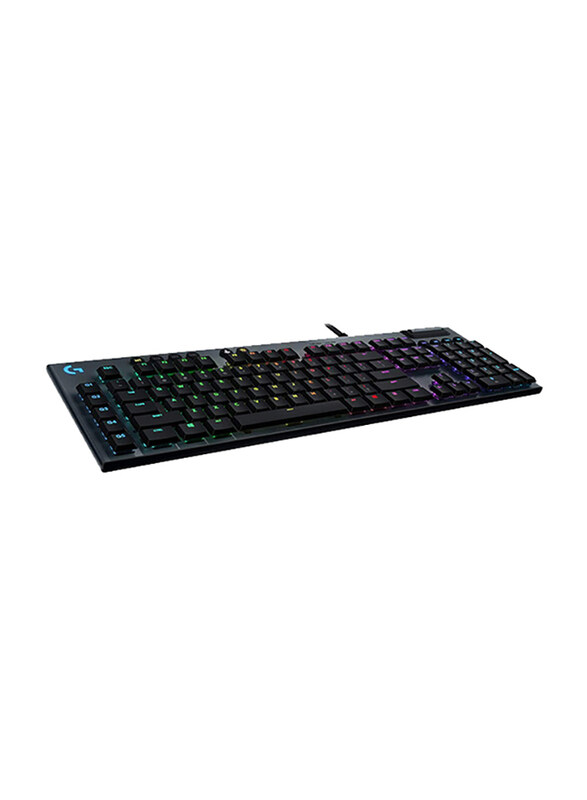 

Logitech Tactile G815 Wired Gaming English Keyboard, Black