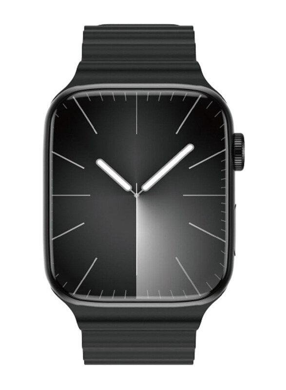 

Modio MW06 45mm Smartwatch with Health Tracker Smartwatch, Black