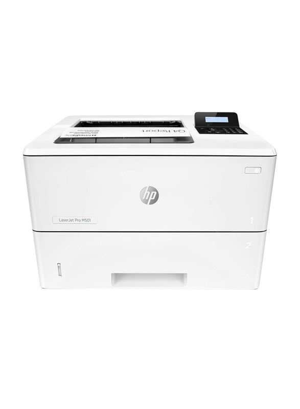 

HP LaserJet Pro M501dn Duplex Printer, White