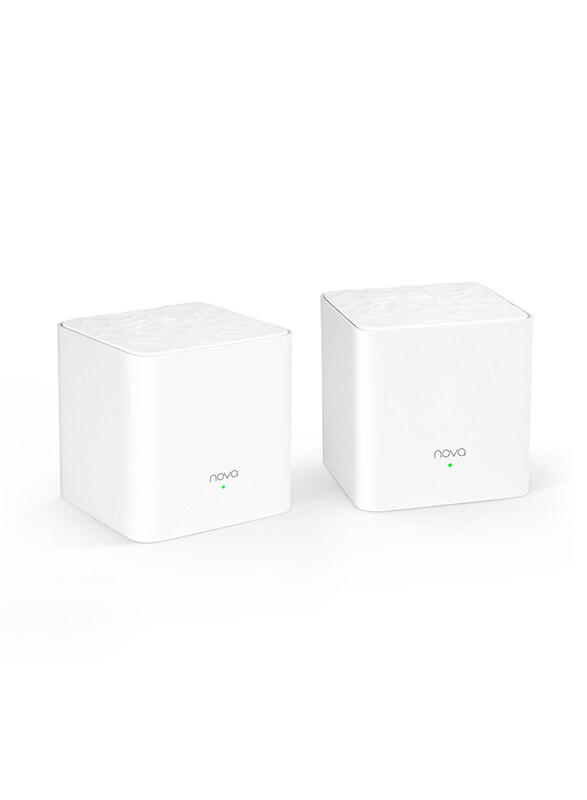 

Tenda MW3 Whole-home Mesh WiFi System, 2 Pieces, AC1200, White