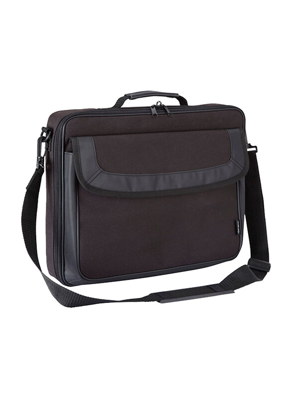 

Targus Classic Clamshell 15.6-inch Laptop Shoulder Bag, Black