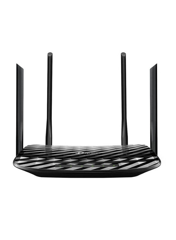 

TP-Link Archer C6 Dual Band MU-MIMO Gigabit Wireless Wi-Fi Router, AC1200, Black