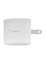 Belkin USB-C GaN Wall Charger, 30W, White