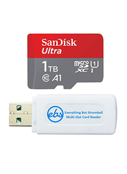 Sandisk 1TB Ultra MicroSDXC Memory Card, Multicolour