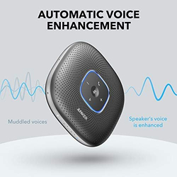Anker Zoom Certified Bluetooth Conference Speaker, Black