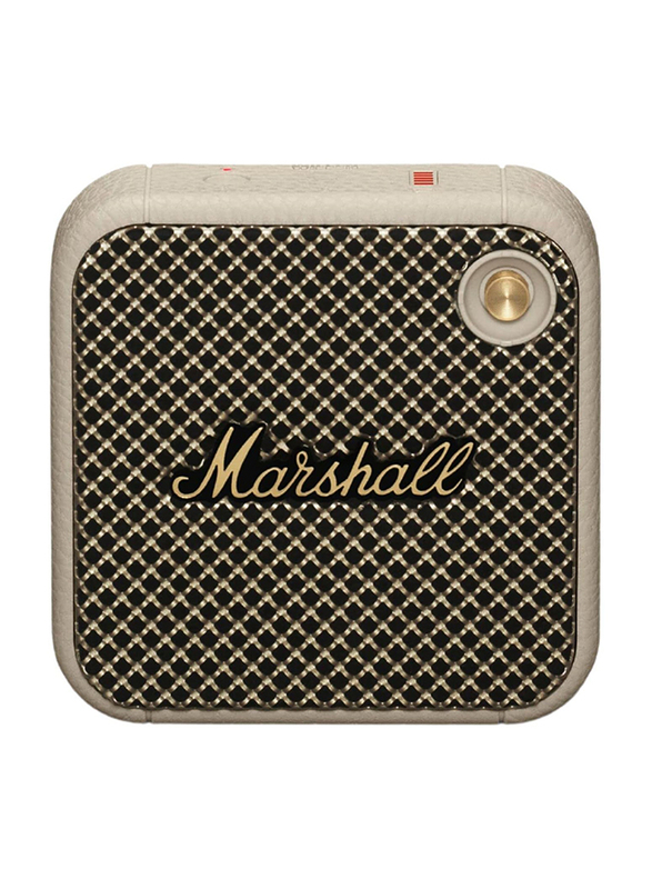 Marshall Willen Woofer Portable Bluetooth Speaker, Cream