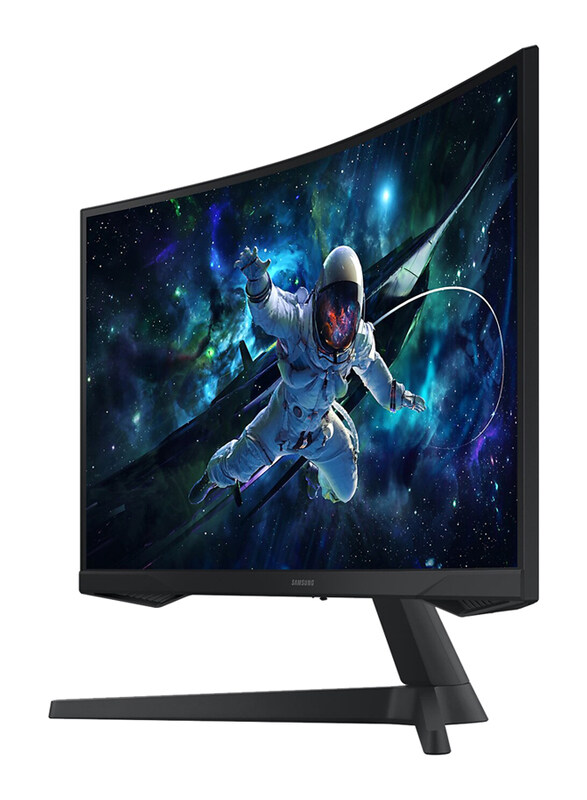 Samsung 27 Inch Odyssey G5 G55C Curved QHD Gaming Monitor, LS27CG552EMXUE, Black, Middle East Version