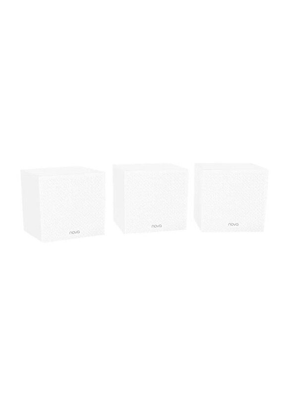

Tenda Technology Nova MW12 Mesh WiFi System AC2100, Tri-Band, 3-Pack, White