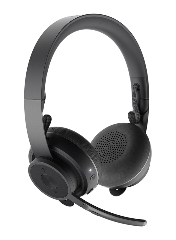 

Logitech Zone Wireless Microsoft Teams On-Ear Noise Cancelling Headset with Mic, Black