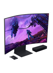 Samsung 55 Inch Curved 4K UHD Smart Gaming Monitor with HAS & Pivot, LS55BG970NMXUE, Black