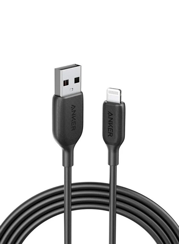 

Anker 3-Feet Powerline III Lightning Cable, USB Type A Male to Lighting for Apple Devices, Black