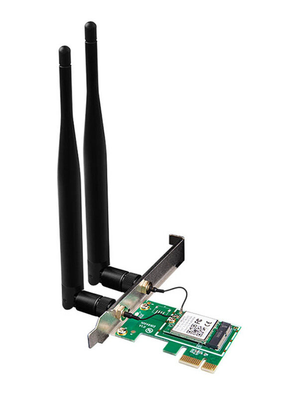 

Tenda E12 Wireless PCI Express Adapter, AC1200, Black