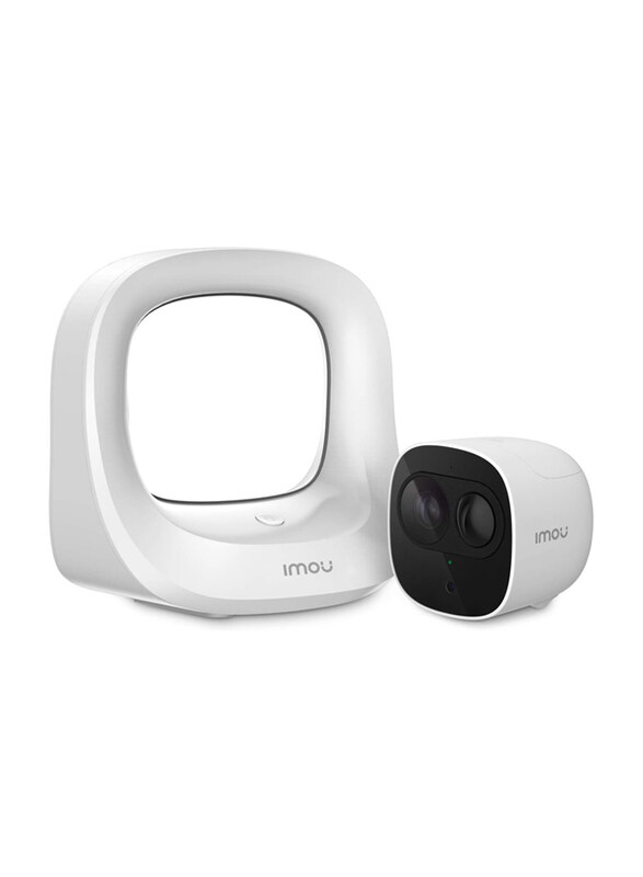 

Imou Cell Pro Surveillance Camera Kit with Camera Base, White