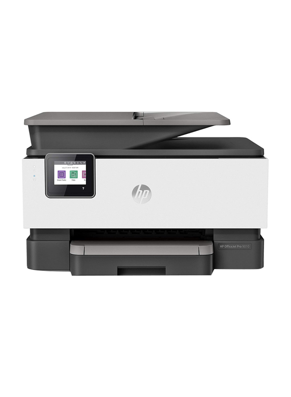

HP Officejet Pro 9010 All-In-One Wireless Printer, White/Black