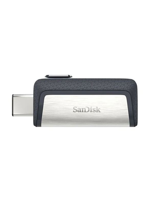 Sandisk 32GB Ultra Dual USB Drive, Black/Silver