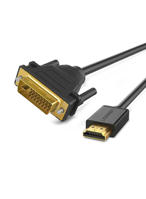 Ugreen 2-Meters HDMI to DVI Cable, Black
