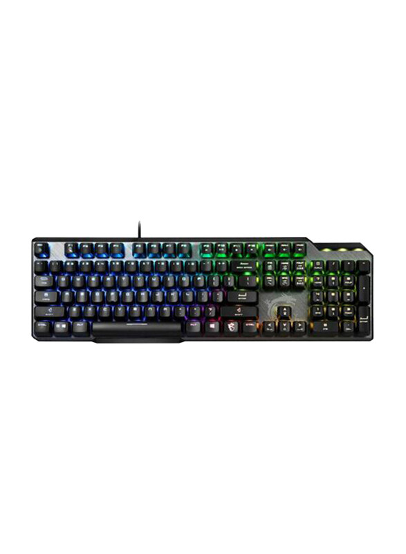 

Multiple MSI Vigor GK50 Elite Wired RGB Mechanical Gaming Keyboard, Black