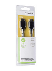 Belkin 3-Meters Standard Audio Video HDMI Cable, HDMI to HDMI, Black