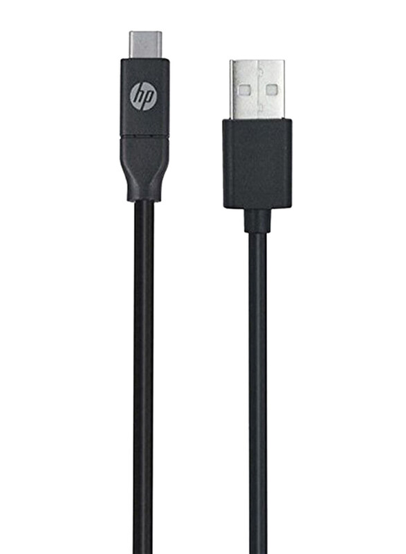 

HP 3-Meter Pro V3.0 USB Type-C Cable, USB Type A Male to USB Type-C, Charge and Sync for USB Type C Device, 2UX16AA#ABB, Black