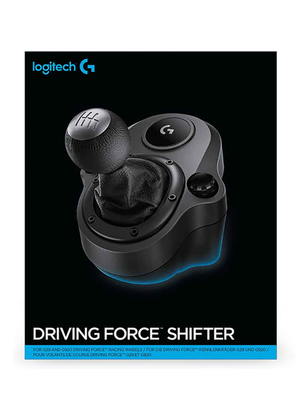 Logitech G Driving Force Shifter for Logitech G29/G920 Driving Force Racing Wheel, Black