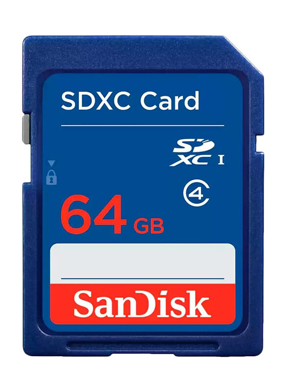 

SanDisk 64GB SDXC Class 4 Speicherkarte SDXC Memory Card, Blue
