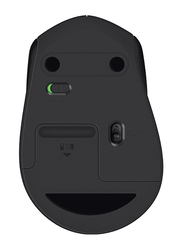 Logitech M330 Silent Plus Wireless Optical Mouse, Black