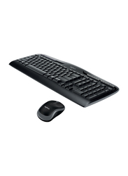 Logitech MK330 Wireless English Keyboard and Mouse Combo, Black